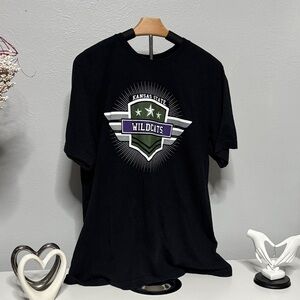 Bella Canvas Black Wildcats Graphic Tee